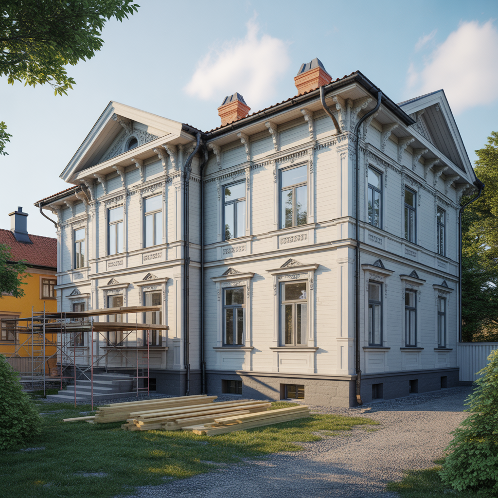 1.Vad kostar det att totalrenovera en aldre sekelskiftesvilla