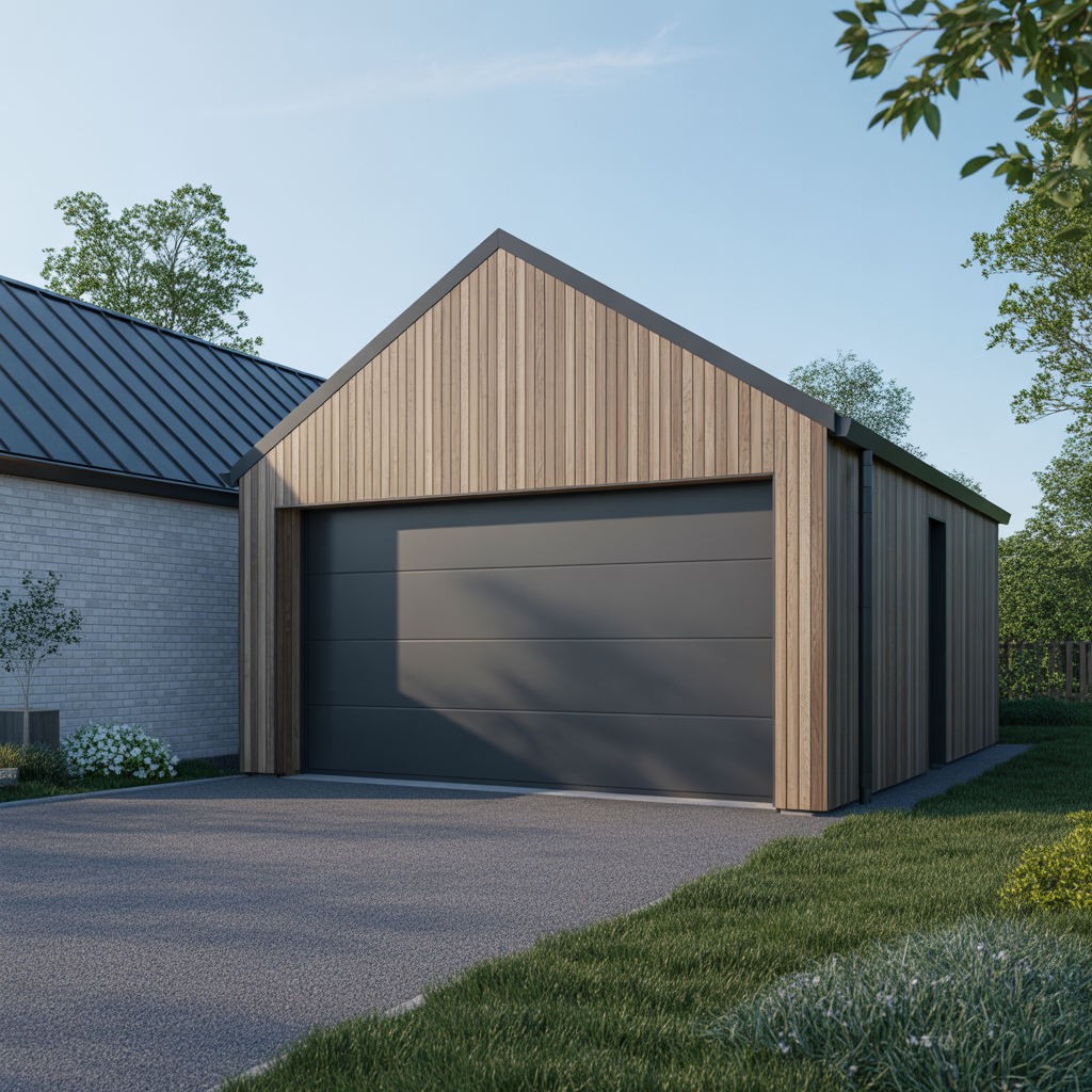 12.Sa bygger du en modern och hallbar garageport