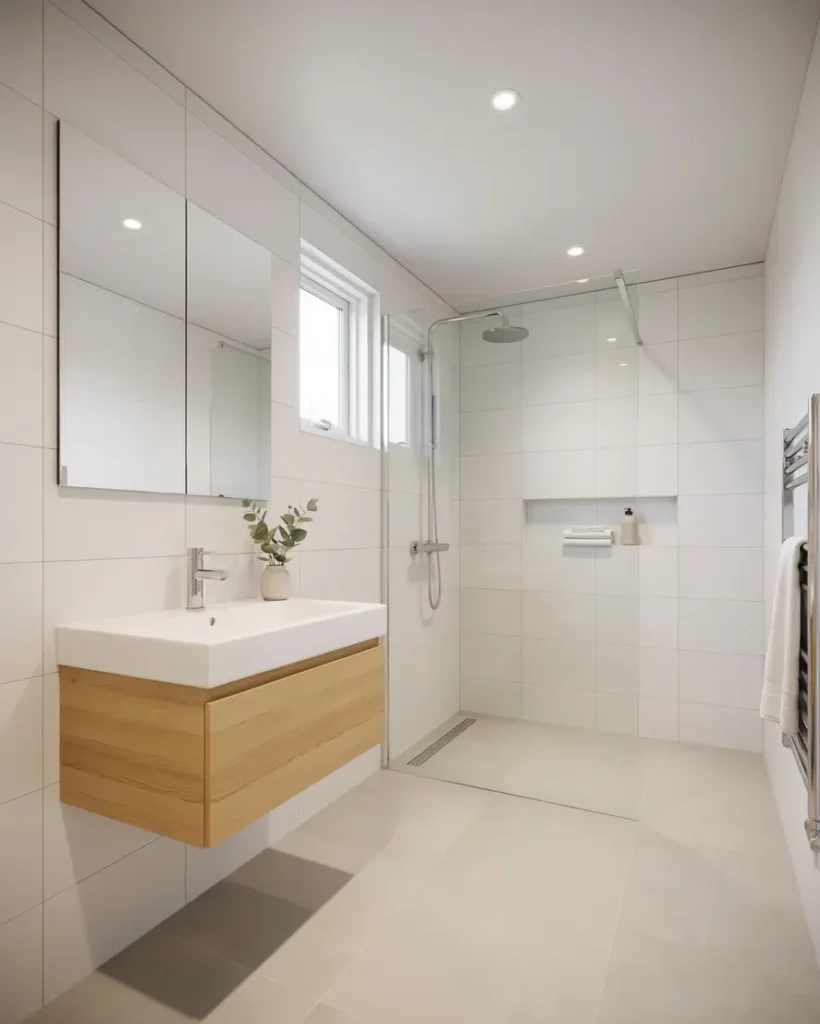 totalrenovering av badrum med nytt t tskikt i lilla essingen essingen