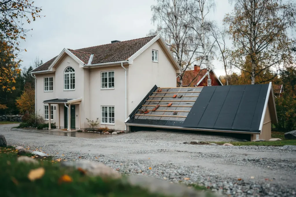 takrenovering eller oml ggning av papptak s v ljer du r tt l sning f r villa och garage